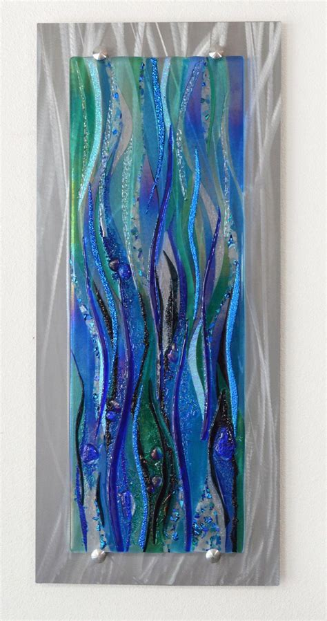 #GlassArtSculptureJackOConnell Art Glass Wall | Glass wall art, Fused ...