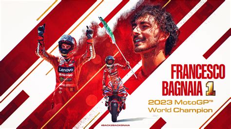 BACK2BACKgnaia: Pecco Bagnaia is the 2023 MotoGP World Champion | Superbike News - Our Archive ...