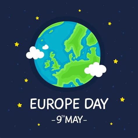 Europe Day Poster svg eps ai vector | UIDownload