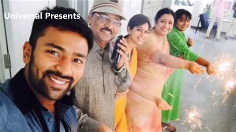 Tamil actor Bhagyaraj with wife, children and family - Actor Bhagyaraj ...