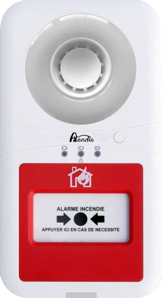 Alarme Incendie Type 4 Sans Fil avec Flash Lumineux - YLEA