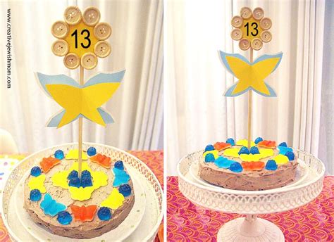 A Super Simple Butterfly Birthday Cake! - creative jewish mom