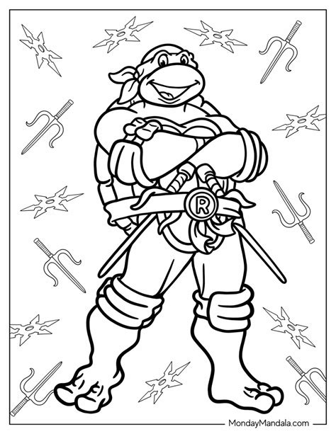 30 Ninja Turtles Coloring Pages (Free PDF Printables)