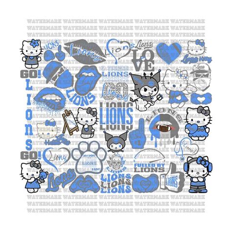 Lions SVG Bundle, Lions PNG, Layered Files, Cricut, Silhouet - Inspire Uplift