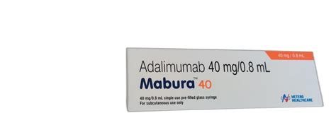 Mabura PEN Adalimumab 40 Mg Injection at Rs 8000/box | North 24 Parganas | ID: 26039879162