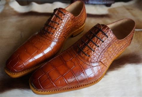 Brown-Alligator shoes | Running shoes for men, Dress shoes men ...