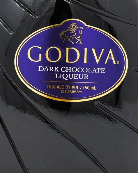 Godiva, Dark Chocolate Liqueur, 750ml - Princeville Wine Market