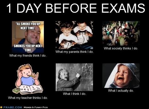 Luis Haynes Rumor: One Day Before Exam Memes