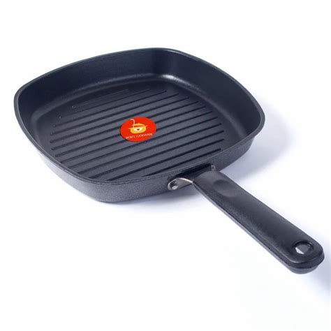 Black Aluminium Aluminum Grill Pan, Square, Capacity: 500 Gram at Rs ...