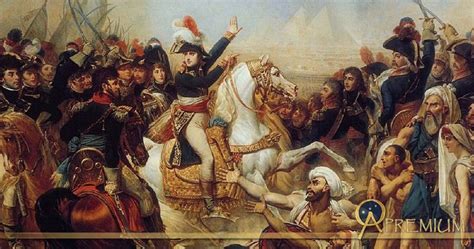 Top Image: Napoleon at the Battle of the Pyramids, 21 July 1798, oil on canvas, 1810. By Antoine ...