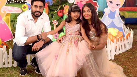 Aishwarya Rai's daughter Aaradhya celebrates her 8th birthday with family - Super Stars Bio