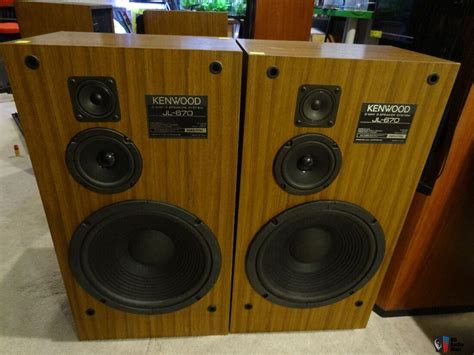 Kenwood JL-670 280 Watts ( 2 X 140 ) 3way 3Speakers Stereo Floor ...