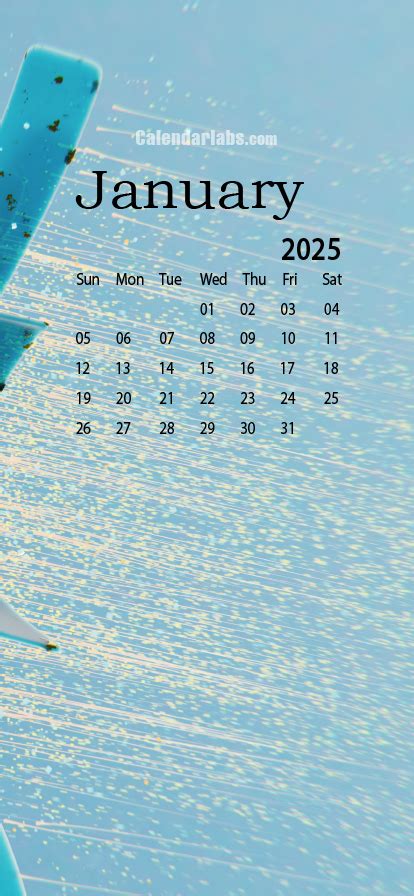 January 2025 Desktop Wallpaper Calendar - CalendarLabs