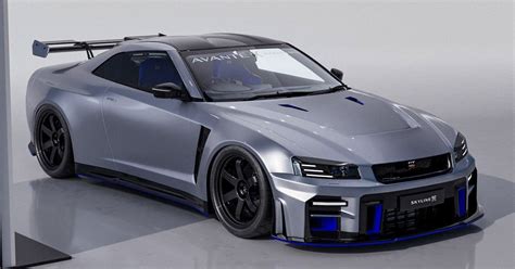 R36 Nissan Skyline GT-R design concept by Roman Miah and Avante Design - a vision for the future ...