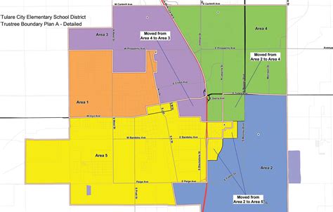 Tulare elementary approves new maps with slight changes - The Sun ...