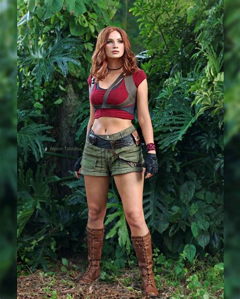 Alyson Tabbitha on Instagram: "Finished my new #RubyRoundhouse from #JUMANJI cosplay! 🏞🌄 . As ...