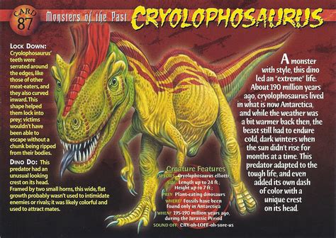 Cryolophosaurus | Wierd N'wild Creatures Wiki | FANDOM powered by Wikia