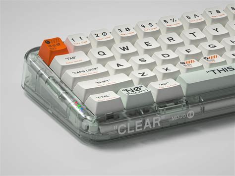 Mojo68 See-Through Keyboard