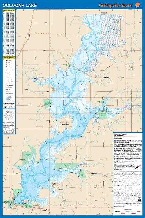 Oologah Lake Fishing Map