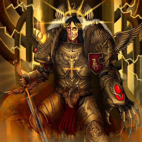 The Emperor of Mankind- Neoth 👑⚡ | Zorro en acuarela, Fantasía warhammer, Arte fantasía femenino