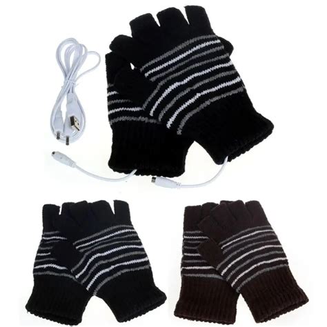 Aliexpress.com : Buy 2017 New Design 5V USB Powered Heating Heated Winter Hand Warmer Gloves ...