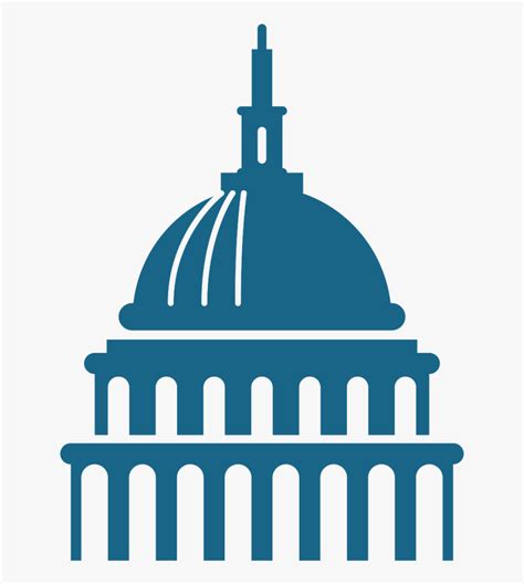 Us Capitol Building Silhouette , Free Transparent Clipart - ClipartKey