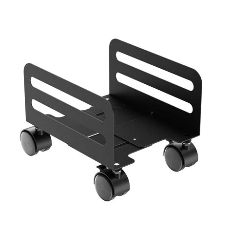 Buy Adjustable Mobile CPU Stand Computer Stand Heavy Duty PC Stand CPU Holder Under Desk ...