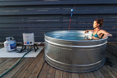 Don’t want to wait for a hot tub? Try a DIY stock tank pool | The ...