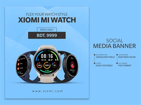 Watch Social Media Banner Ads Design by Sadman Suba Ahin on Dribbble