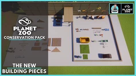 Planet Zoo Conservation Pack - All Building Pieces/Props | DLC overview | - YouTube