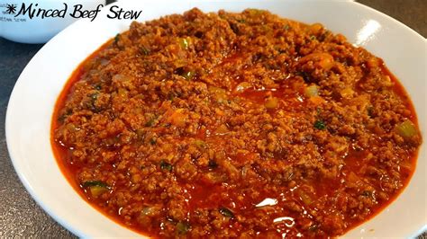 How to make Minced Meat Stew || Minced Beef Stew Recipe.|| Minced Sauce | Recipe Learn