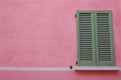 Free photo: shutters, window, pink, wall, house, architecture, wall - Building Feature | Hippopx