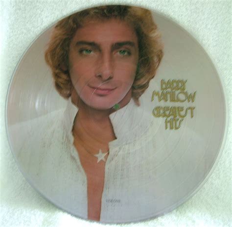 BARRY MANILOW - GREATEST HITS - Terry's Picture Discs