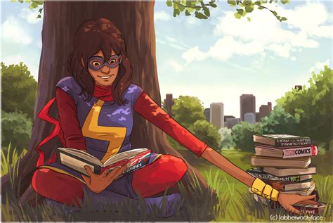 Kamala Khan Commission by Jabberwockyface on DeviantArt