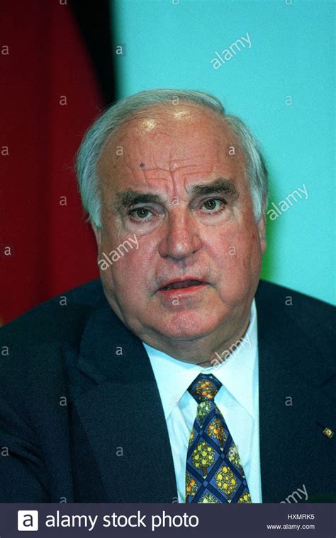 Helmut kohl chancellor federal germany hi-res stock photography and ...