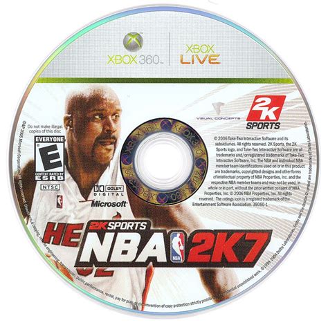 NBA 2K7 (2006) PlayStation 2 box cover art - MobyGames