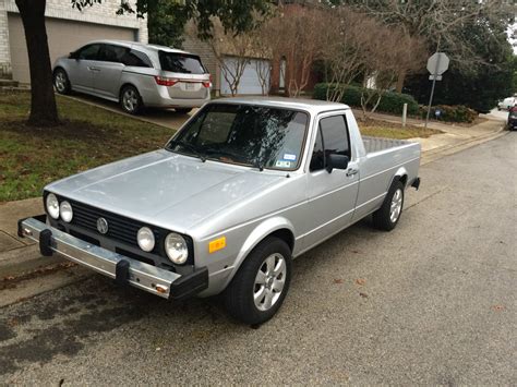 1982 VW Caddy/Rabbit Pickup, 1.9 L Diesel NA, w/ Power Steering for ...