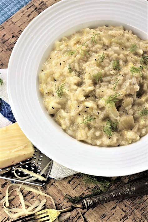 Fennel and Leek Risotto - Mangia Bedda