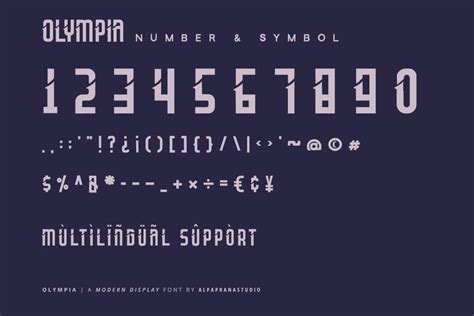 Olympia Font · 1001 Fonts