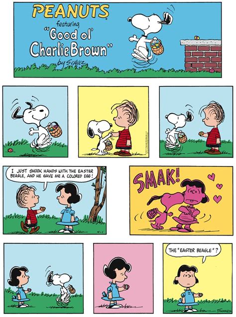 Today's Peanuts Comic | Sunday, April 1, 2018 : r/peanuts