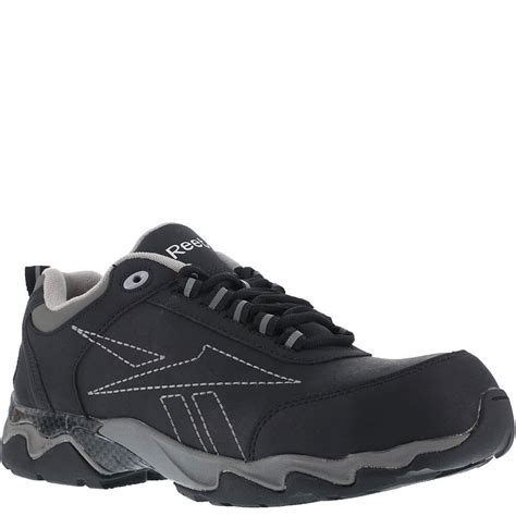 Reebok Men's Waterproof Safety Shoes - Black/Grey | elliottsboots