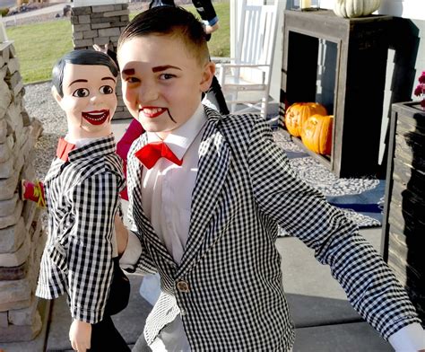 DIY Slappy Ventriloquism Dummy Halloween Costume - Lou Lou Girls