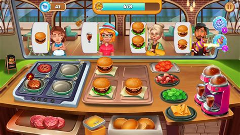 Hamburger Cooking Family Craze Diner - Cooking Games For Girls, Kids & Children #48 - YouTube