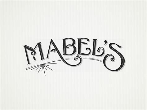 Mabel's Logo by Fabienne Wente on Dribbble