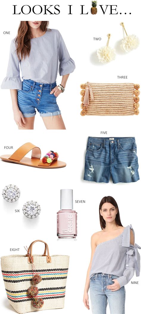 LOOKS I LOVE // SPRING BREAK OUTFIT IDEAS - Beautifully Seaside