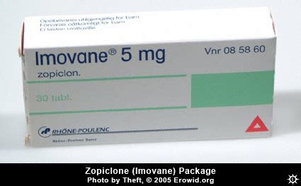 Erowid Pharms Vaults : Images : imovane package