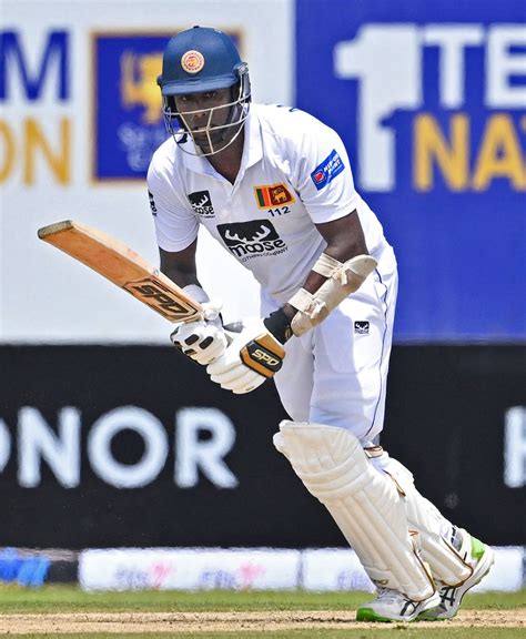 Angelo Mathews was cautious after walking out at a tricky time ...