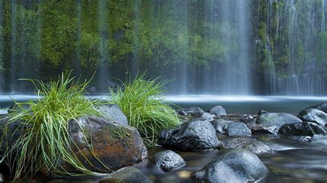 1360x768px | free download | HD wallpaper: Nature Landscape Waterfall ...