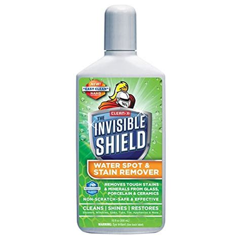 Amazon.com: Clean-X Invisible Shield Water Spot and Stain Remover 10-oz ...