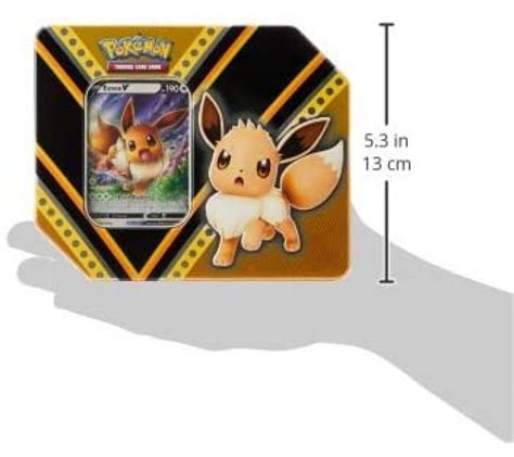 Pokemon TCG V Powers Eevee V Tin Tüm Pokemon Kartları, Trading Card ...